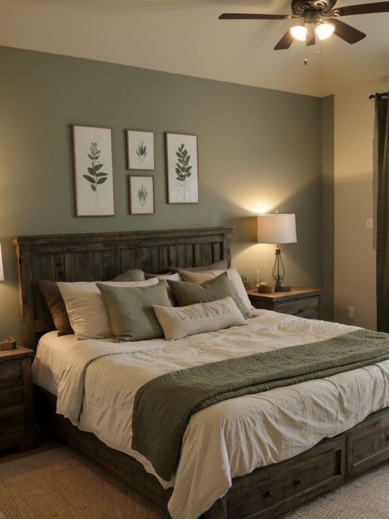 sage green bedroom ideas