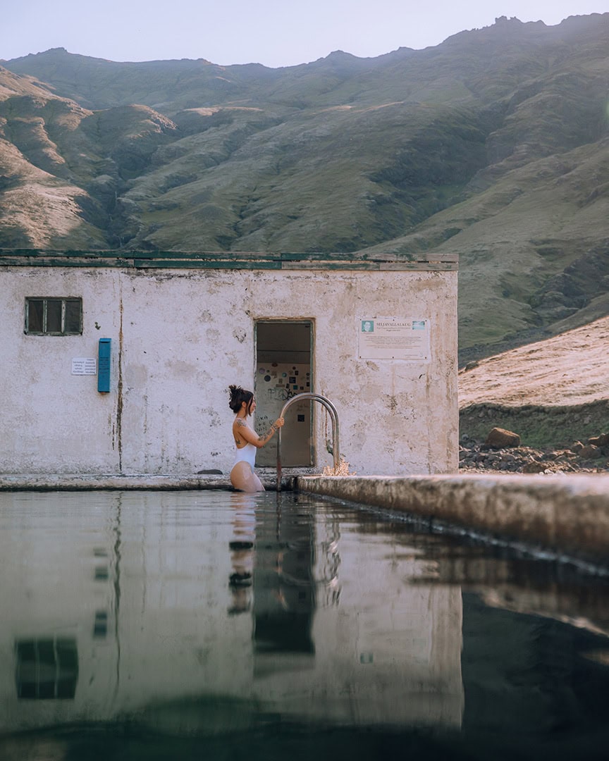 Soak in Iceland’s Hidden Pool That’s Been Around for Over 100 Years
