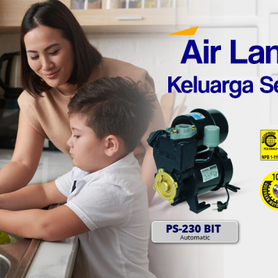 Pompa Air Sumur Dangkal SHIMIZU dengan Kapasitas Air Besar!
