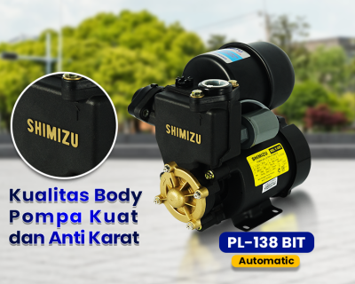 Pompa Air dengan Kualitas Body Kuat dan Anti Karat