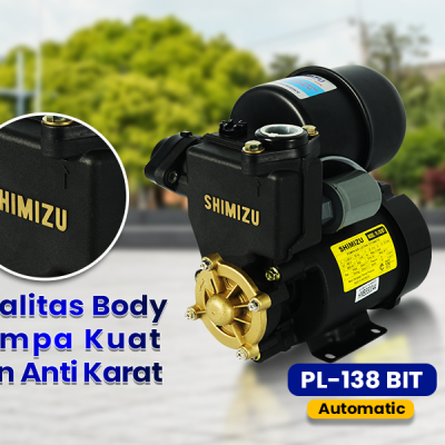 Pompa Air dengan Kualitas Body Kuat dan Anti Karat