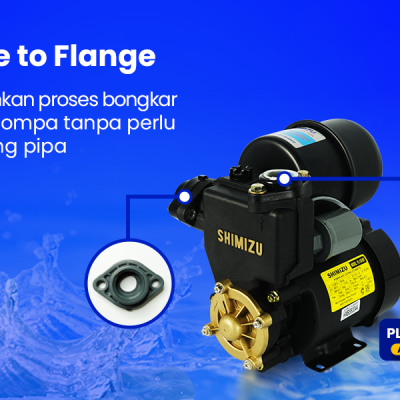 Sistem Flange to Flange SHIMIZU, Solusi Instalasi Pompa Air