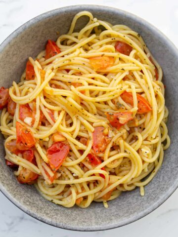 easy tomato spaghetti