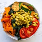 add edamame to nourish bowl