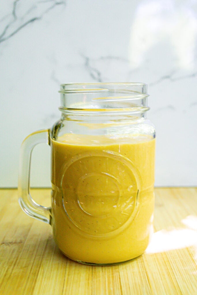 vegan pumpkin pie protein smoothie