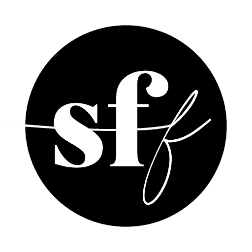 Fresh healthy meal ingredients for cooking, simply fresh foodie logo, healthy food blog branding, organic food, cooking tips, nutritional recipes, food photography, wellness and lifestyle branding, food website icon, kitchen and culinary imagery.