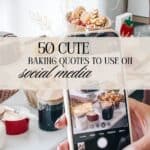 Delicious baked goods and fresh ingredients on a cozy kitchen counter.