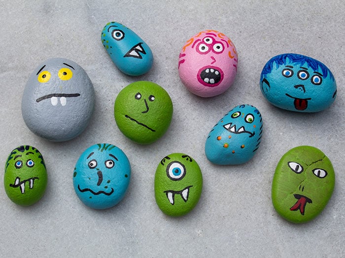 Easy-DIY-Guide-on-How-to-Make-Painted-Rocks-for-a-Kids-Party-Activity