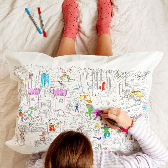 Color In Pillow Case