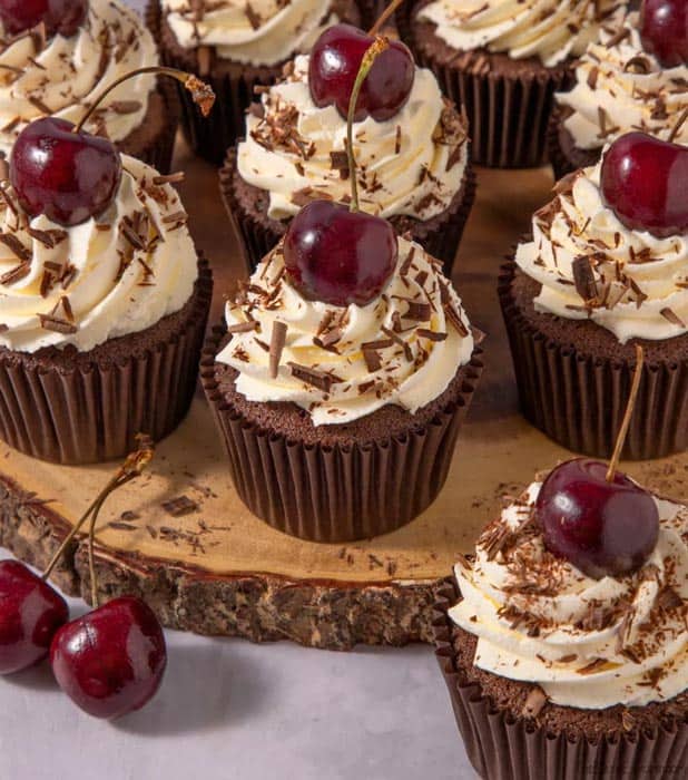 Black Forest Cupcakes