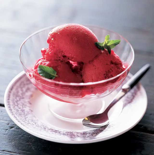 Citrus Cranberry Sorbet