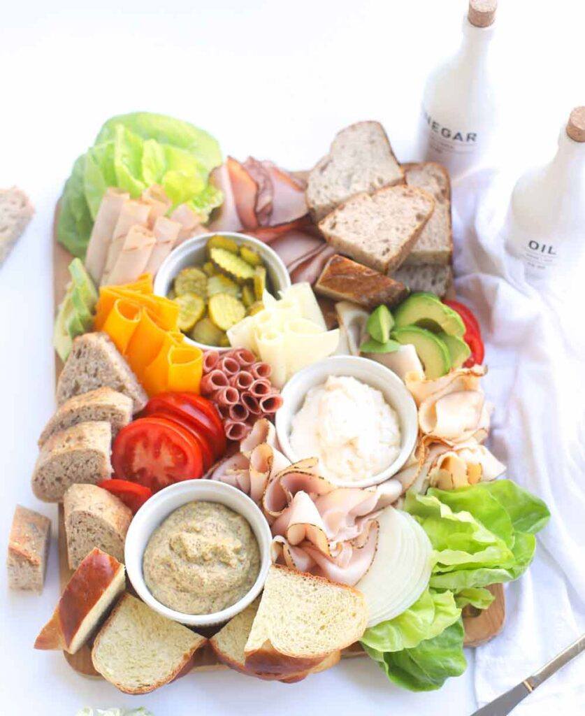 Build Your Own Sandwich Charcuterie