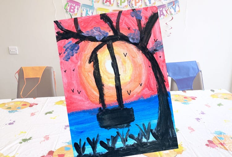 How-To-Make-An-Easy-DIY-Paint-Party-at-Home-For-Kids