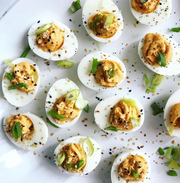 Thai-Curried Deviled Eggs