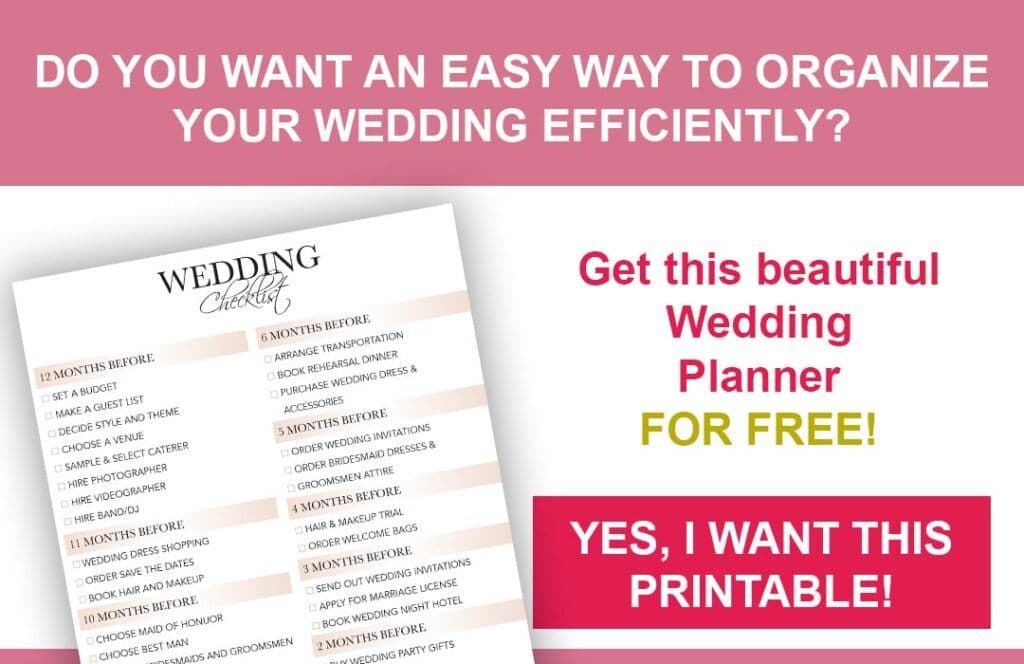 wedding planner banner