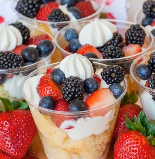 Berries & Cream Parfaits