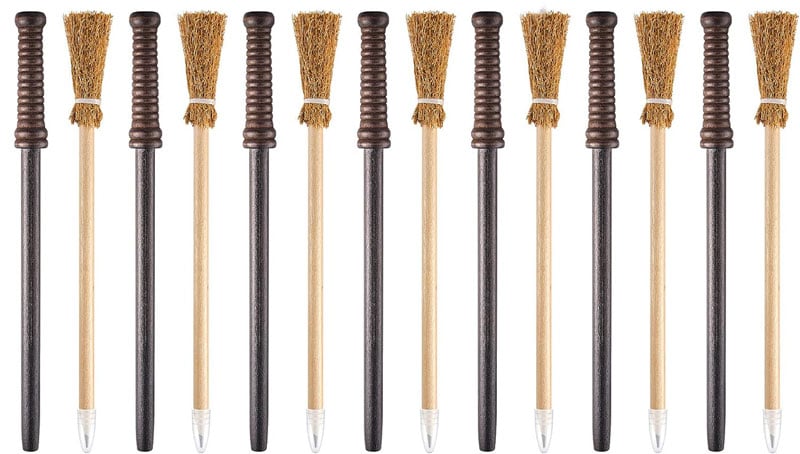Wand and Broom Pencils