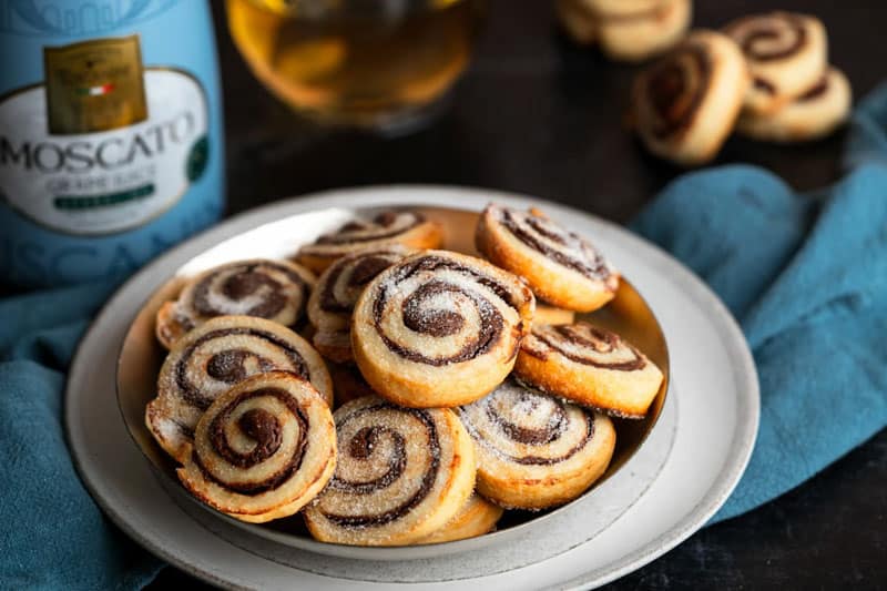 Chocolate Cream Cheese Pinwheels