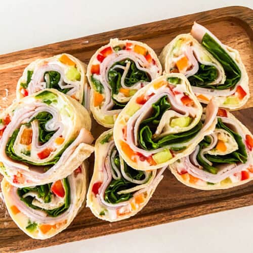 Turkey & Cheese Pinwheel Recipe for Easy Entertaining