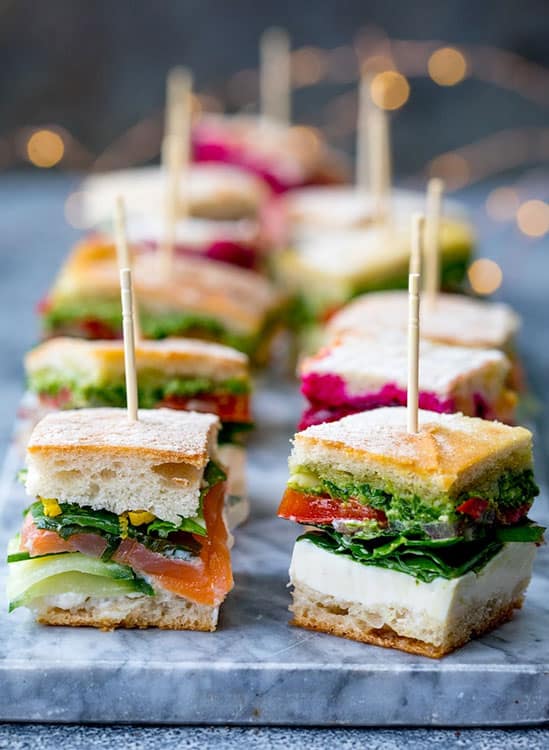 French Pressed Sandwich Bites