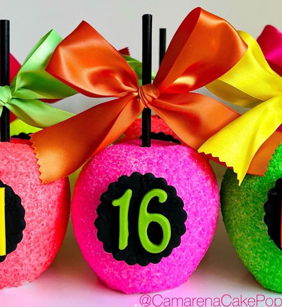 Glow In The Dark Cake Pops