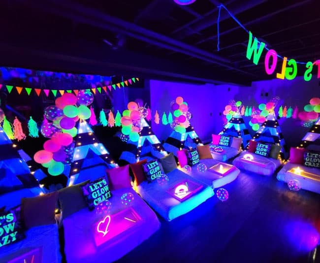 Glow In The Dark Sleepover