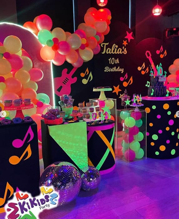 Glowing Party Stands