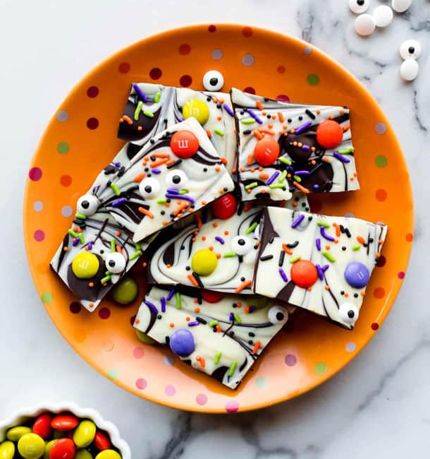 Halloween Chocolate Bark