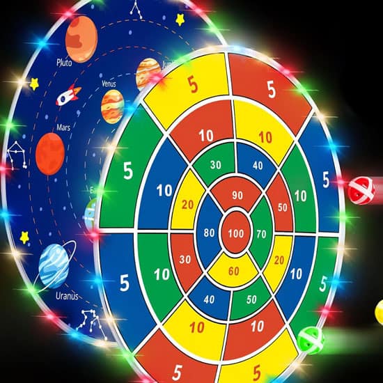 LED Double Sided Dartboard 