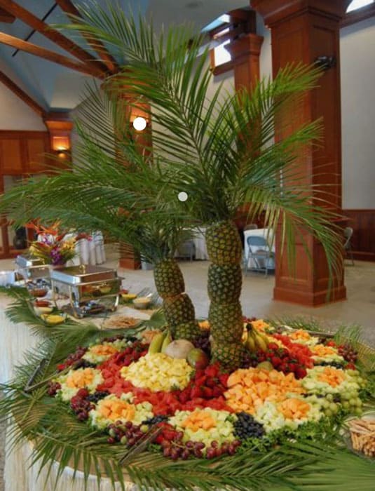 Palm Tree Platter
