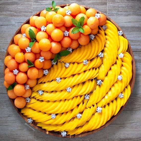 Yellow and Orange Platter