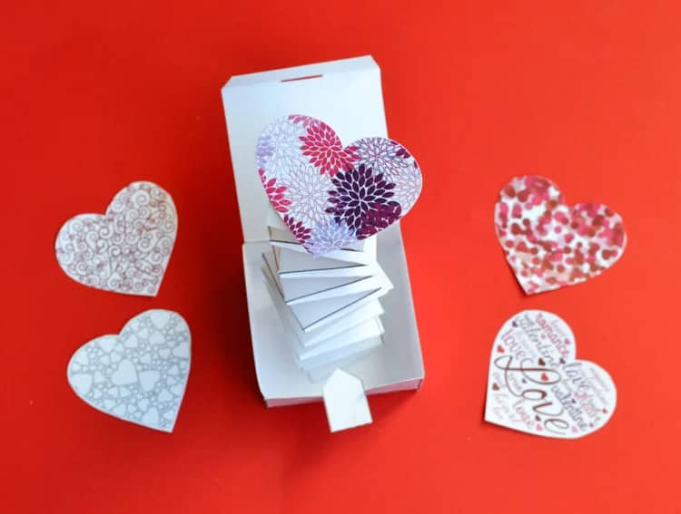 Heart Paper Jack in the Box