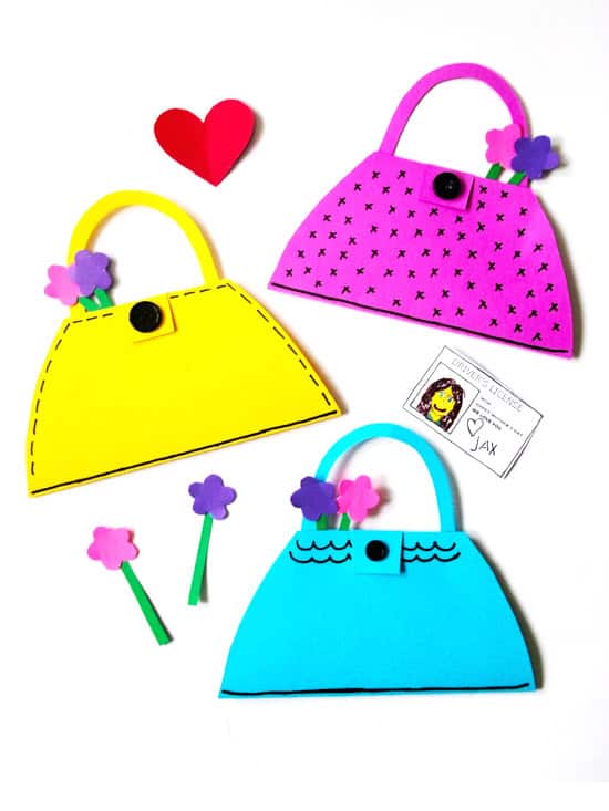Mother’s Day Purse Card Craft
