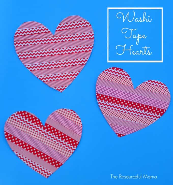 Washi Tape Hearts