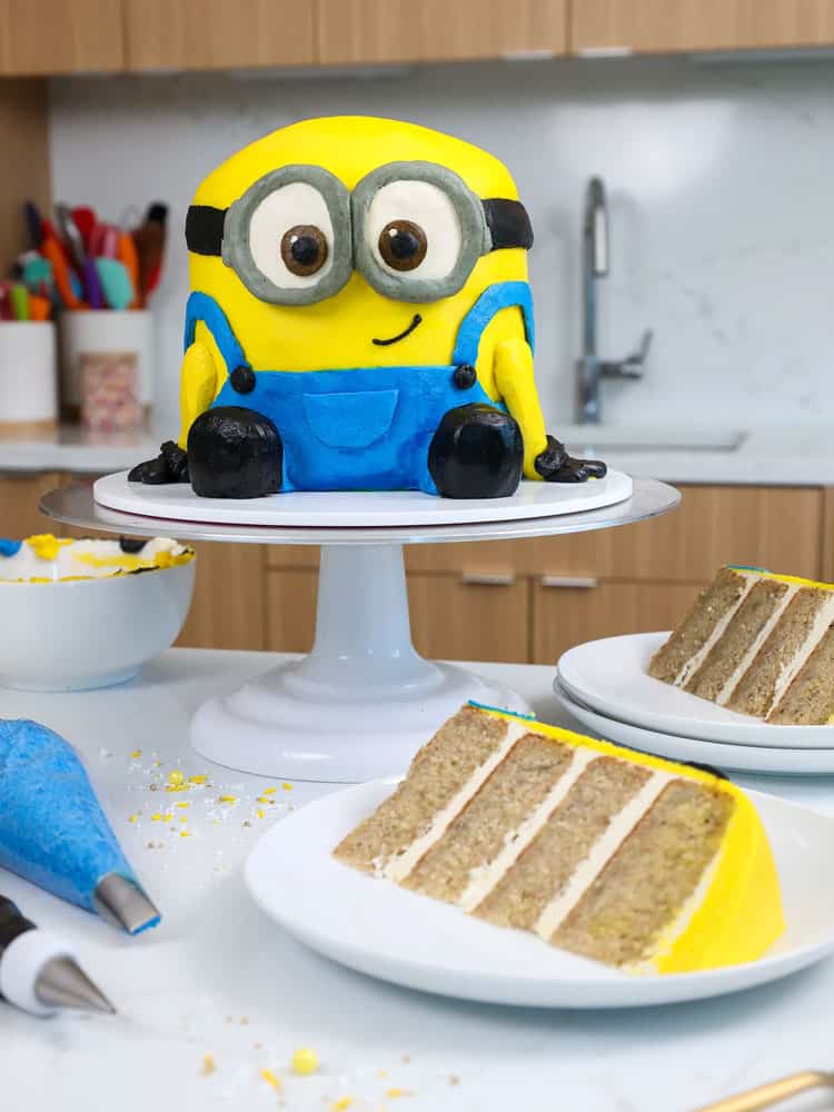 Buttercream Minions Cake
