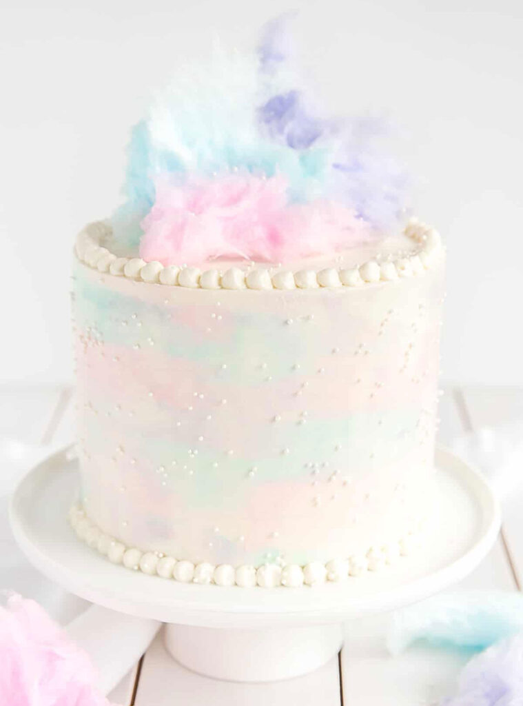 Cotton Candy Cake