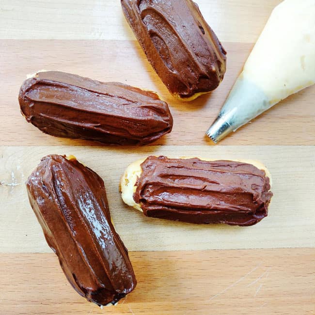 Easy French Eclairs