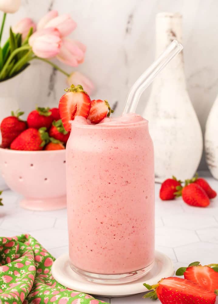 Strawberry Cheesecake Protein Shake
