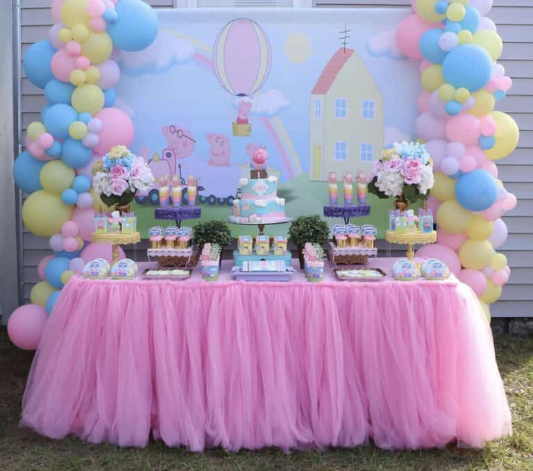 Adorable Peppa Pig Birthday Party Ideas
