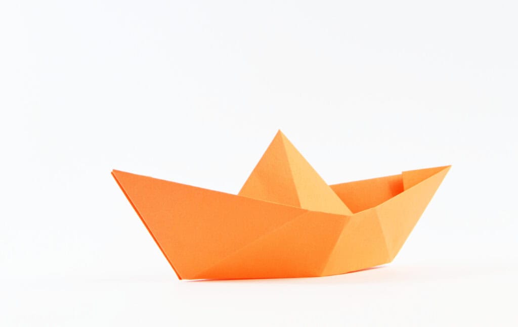 Make Paper Boats And Float Them
