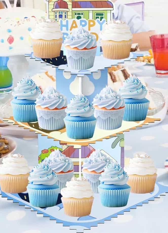 Birthday Cupcake Stand