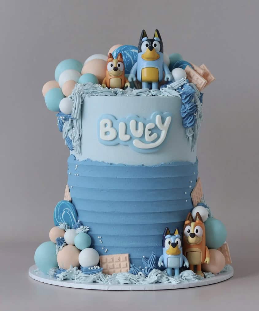 Bluey Cake