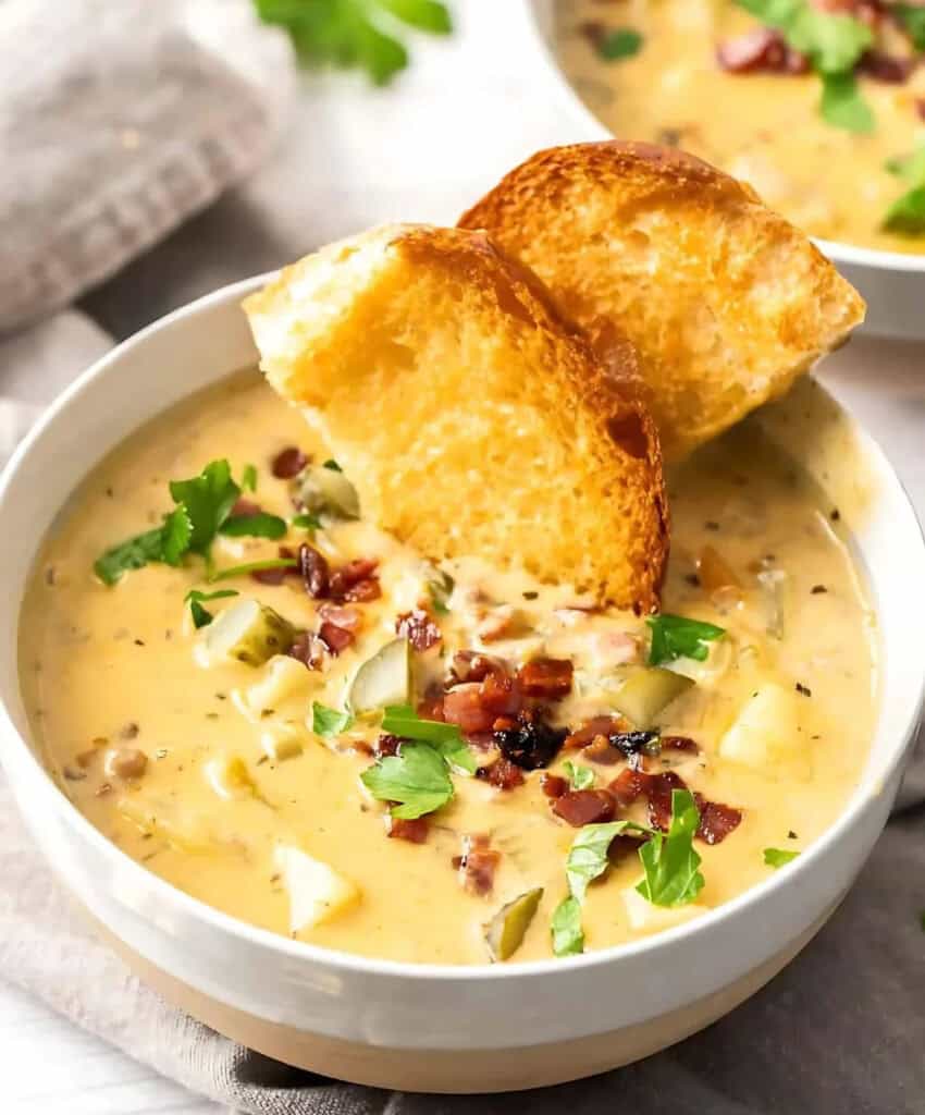 Cheeseburger Soup Recipe