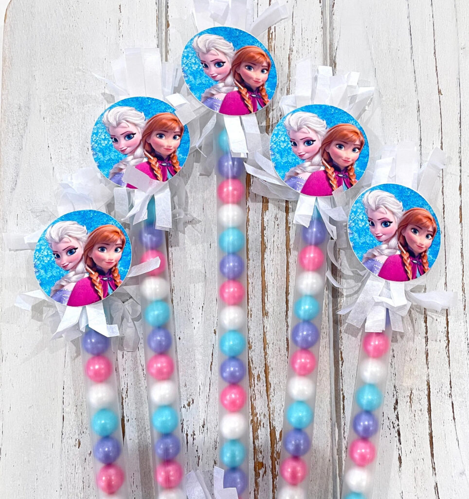 Elsa & Anna Candy Wand Favors