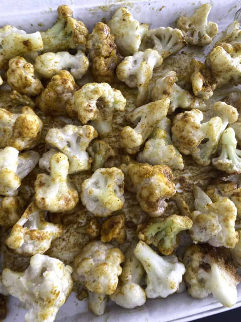 prepare the vegetables