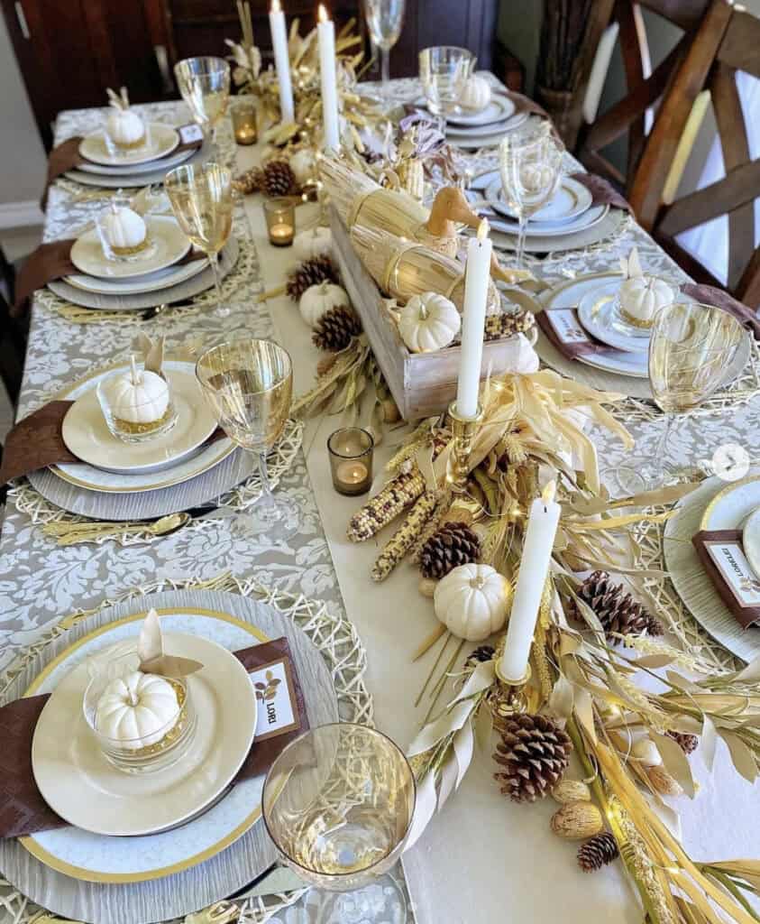 Neutral Tablescape