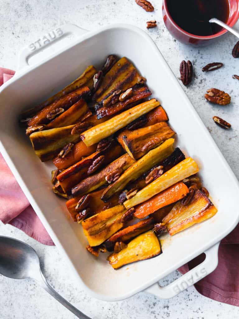 Maple Roast Carrots and Parsnips