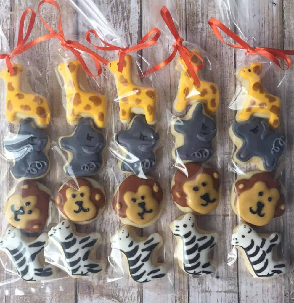 Mini Animal Sugar Cookies