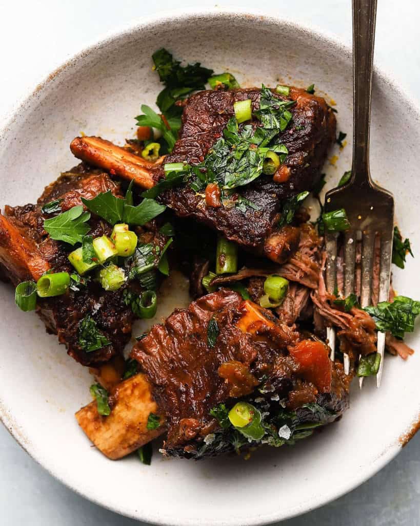 Red Wine Braised Short Ribs