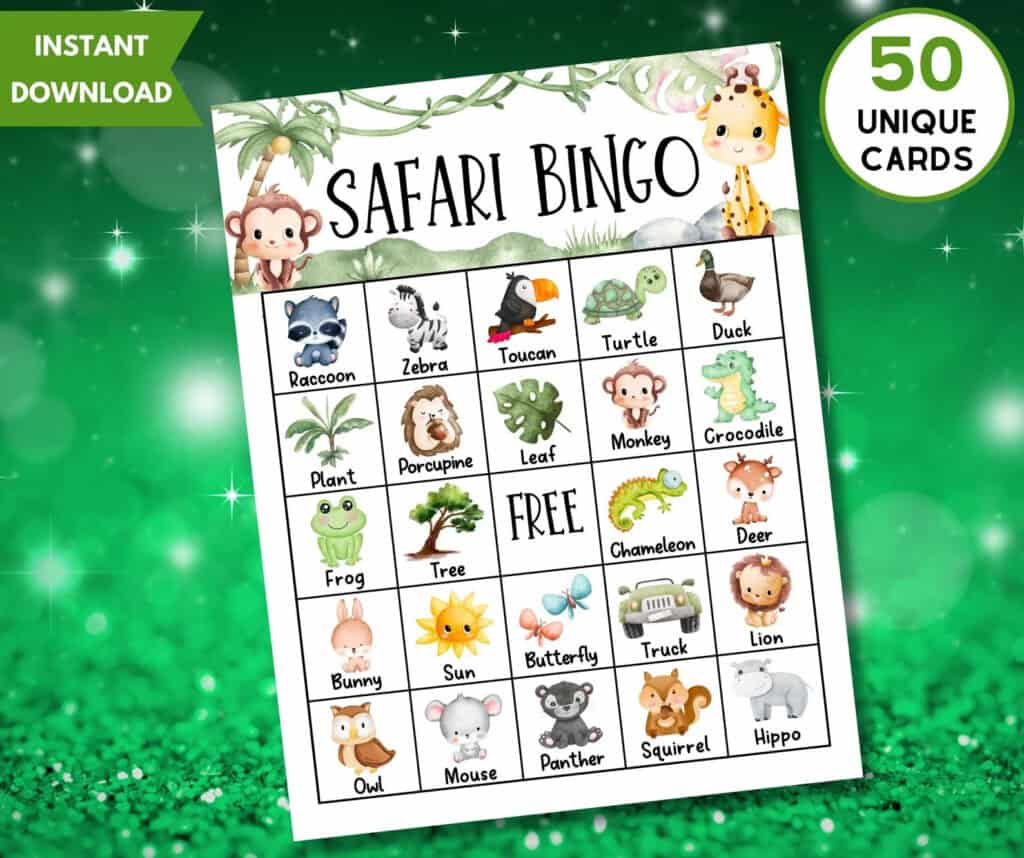 Safari Bingo